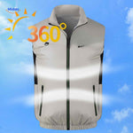 gilet de travail avec technologie de refroidissement 360 degres pour affronter la chaleur estivale