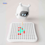 gobango spelcomputer creatief led matrix bord met robot en kleurenontwerpen www.middo.nl