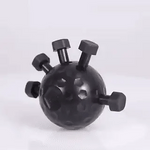 gripflex trainer zwarte massagebal met multi grip voor spiertraining middo.nl