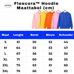 guide des tailles du hoodie polaire, tableau complet pour choisir la bonne taille