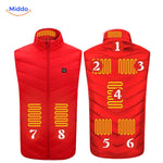heatguard verwarmde bodywarmer isolatie warmtereflectie