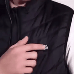 heatguard verwarmde bodywarmer temperatuurregeling