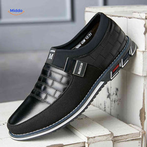 Chaussures homme Flexaro à enfiler, noir, vue 6