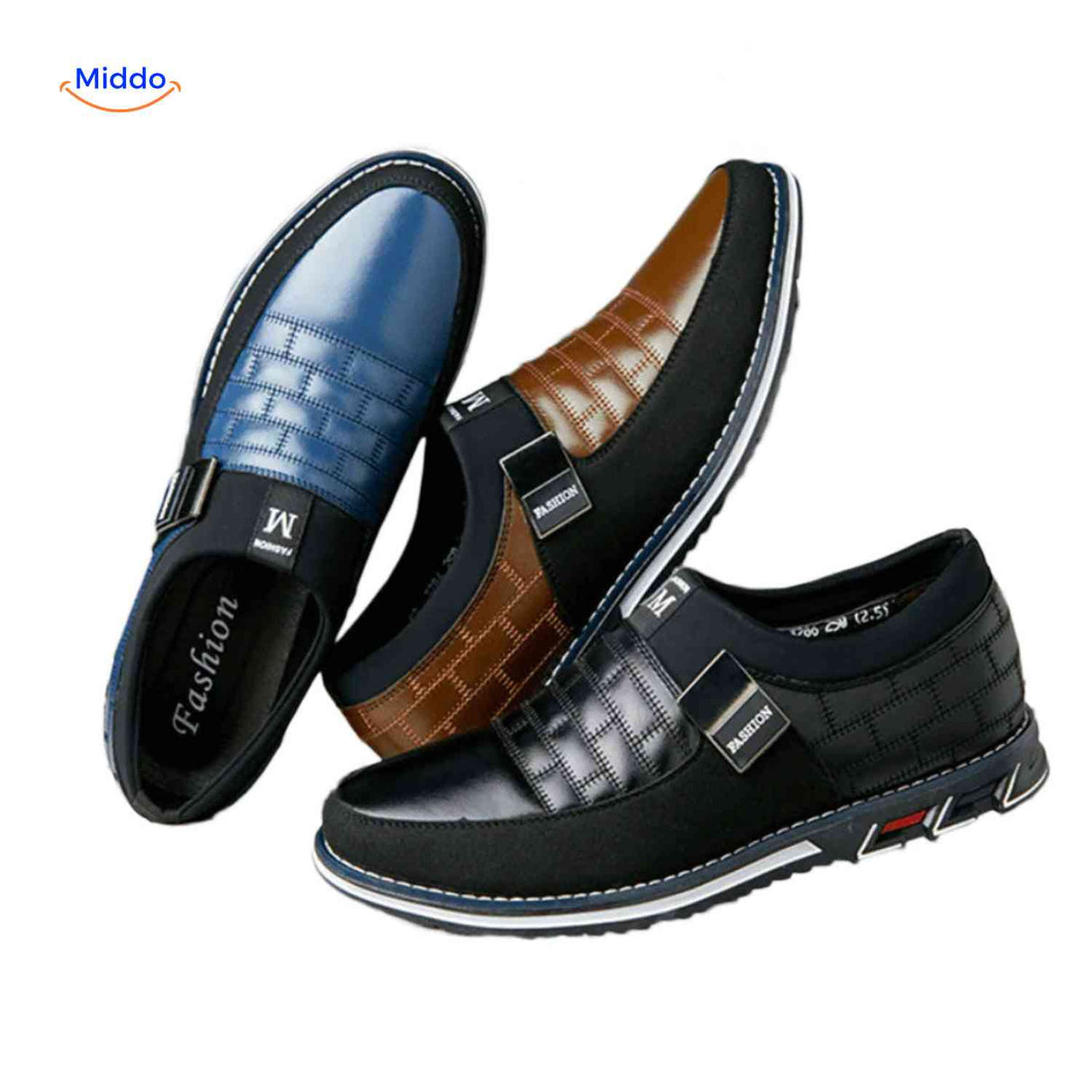 Chaussures homme Flexaro à enfiler, marron, vue 14