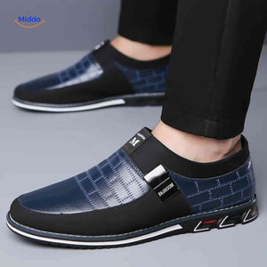 Chaussures homme Flexaro à enfiler, noir, vue 3
