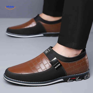 Chaussures homme Flexaro à enfiler, noir, vue 2