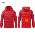 hoodie HeatWave élégant coupe slim avec capuche, look soigné pour l'hiver