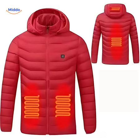 hoodie HeatWave slim fit, veste chaude idéale pour affronter l'hiver en style