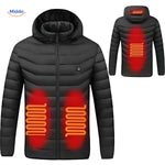 hoodie HeatWave veste chaude pour l'hiver, coupe slim et chaleur optimale