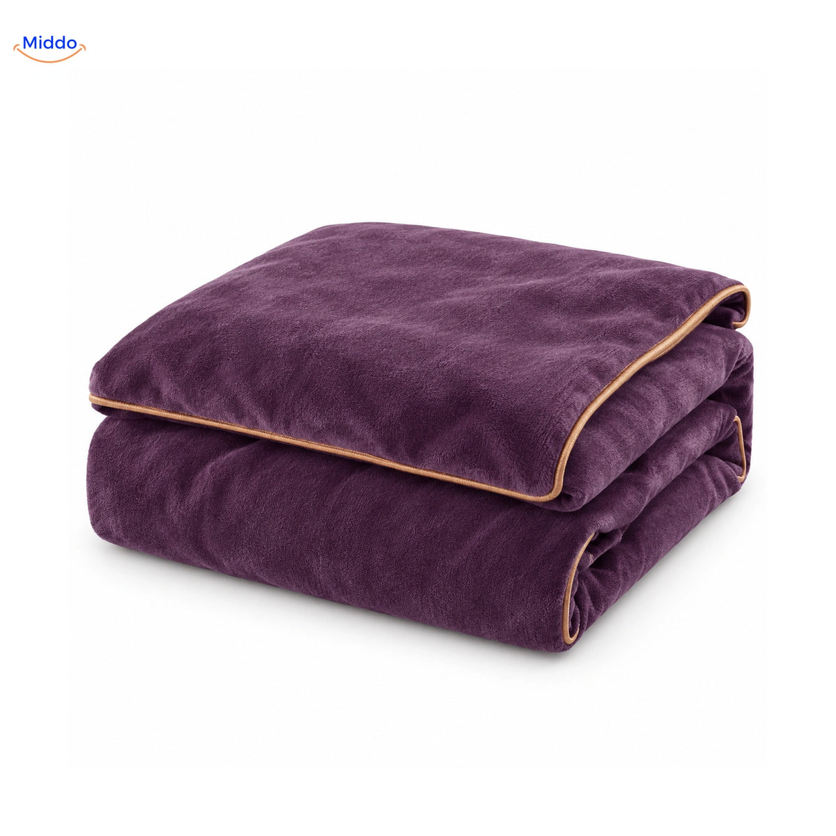 Housse de couette en peluche Lilas