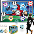 jeu de tir au football avec ballon souple en velcro pour enfants
