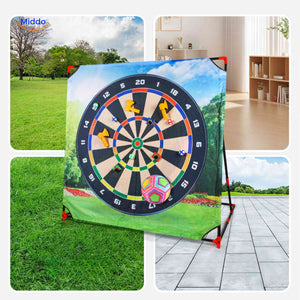 set de golf avec dartboard pour jeu de tir en extérieur, idéal pour les enfants