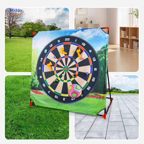 set de golf avec dartboard pour jeu de tir en extérieur, idéal pour les enfants