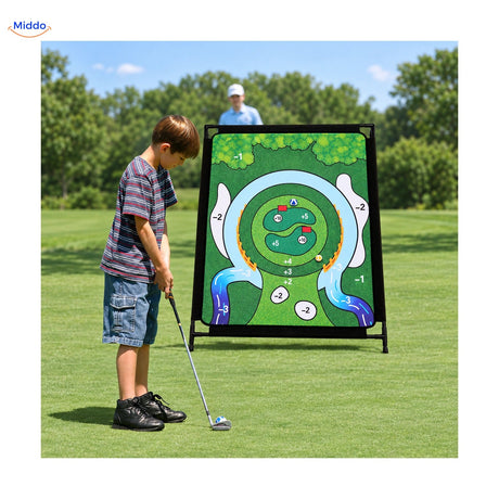 Jouer au golf dans le jardin avec GolfMaster