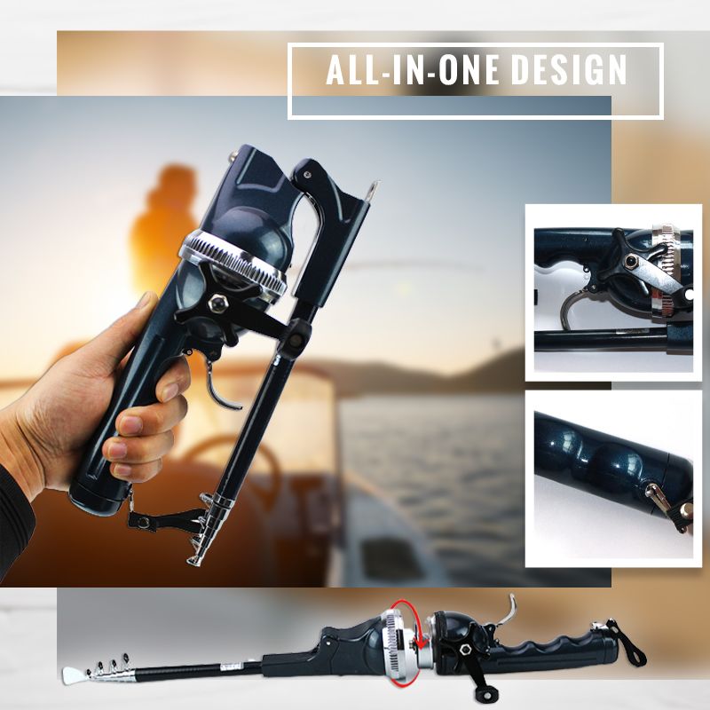 kit de pêche tout-en-un portable, idéal pour emporter partout lors de vos sorties