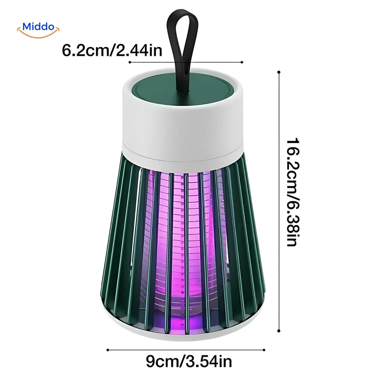 spécifications techniques de la lampe anti-moustiques USB instazap, fiche produit