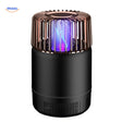 lampe anti-moustiques électrique en coloris noir, protection silencieuse contre les insectes