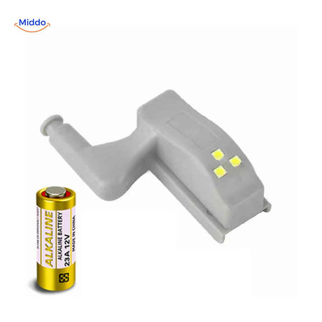 lampe led pour armoire fonctionnant avec une pile 23a 12v