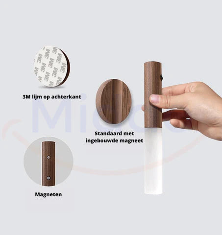 installation facile de la lampe led à capteur sans outils ni perçage