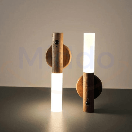 lot de 2 lampes led à capteur de mouvement rechargeables sans fil