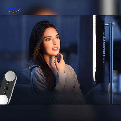 éclairage LED doux et diffus pour portraits, rendu de peau naturel et flatteur