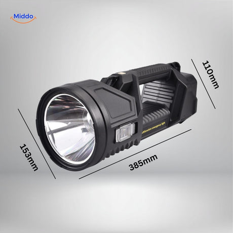 lampe de recherche avec dimensions compactes et conception ergonomique pour une prise en main facile