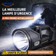 PowerBeam™ Lampe de Recherche | LED, Long Portée, Rechargeable & Portable
