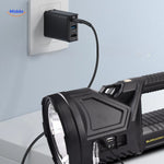 lampe de recherche rechargeable via prise secteur, autonomie longue durée assurée