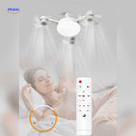 lampe ventilateur de chambre à coucher avec minuterie programmable et télécommande incluse