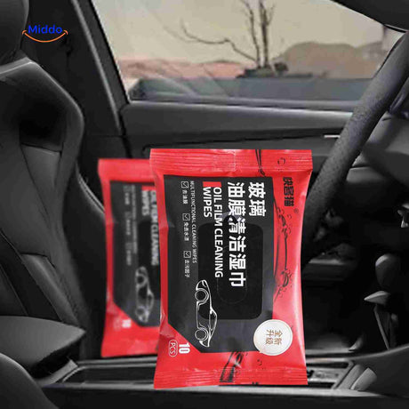 lingettes de nettoyage pour l'intérieur de voiture, vitres et habitacle impeccables