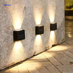 Lumibright™️ Solar Wandlamp Voor Elke Buitenruimte