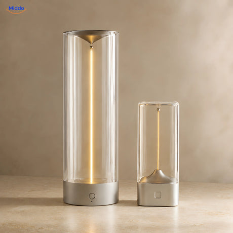 lampes magnétiques Luminex Premium ronde et Compact carrée ensemble middo-paris.fr