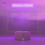 luminote bureau lamp grote rectangulaire verlicht paneel middo.nl