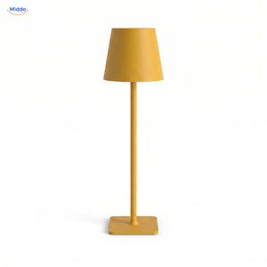 Lampe de table Lumiset rechargeable jaune
