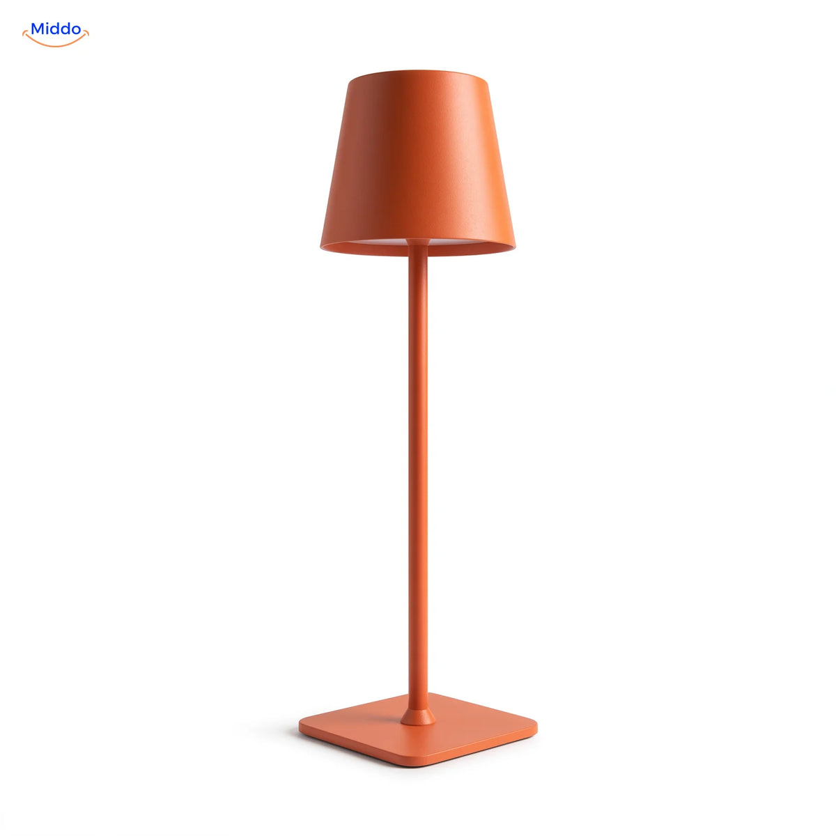 Lampe de table Lumiset rechargeable orange