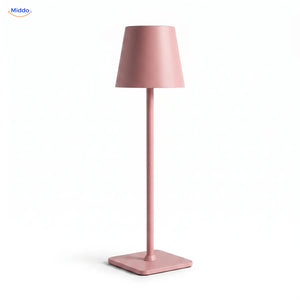 Lampe de table Lumiset rechargeable rose