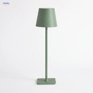 Lampe de table Lumiset rechargeable vert