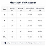 Guide des tailles adulte pour maillot supporter FIFA Coupe du Monde 2026