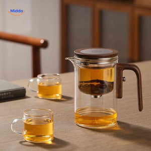 Théière magnétique Magnetea en verre avec filtre, vue produit 10
