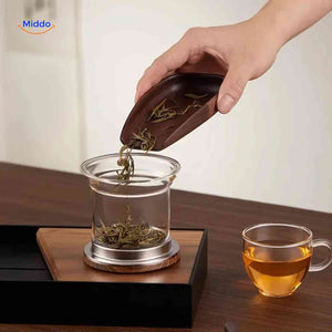 Théière magnétique Magnetea en verre avec filtre, vue produit 6