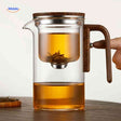 Théière magnétique Magnetea en verre avec filtre, gros plan, vue 1
