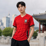 maillot supporter coupe du monde 2026 Corée du Sud coloris rouge, vue de face