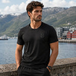 maillot supporter coupe du monde 2026 Norvège coloris noir, vue de face
