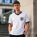 maillot de supporter coupe du monde 2026 Angleterre blanc, tenue football homme