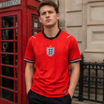 maillot de supporter coupe du monde 2026 Angleterre rouge, football homme