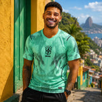 maillot de supporter coupe du monde 2026 Brésil vert, football homme