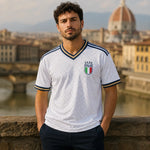 maillot de supporter coupe du monde 2026 Italie blanc, football homme