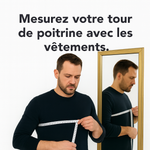manteau en laine col double pour homme, visuel produit en situation