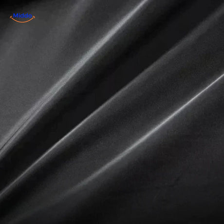 manteau en laine noir, texture du tissu en gros plan