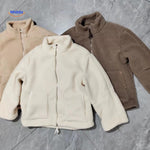 collection manteaux en laine teddy disponibles en plusieurs coloris
